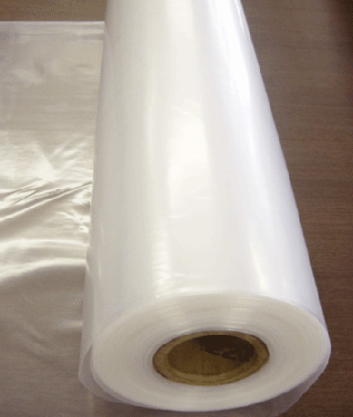 Lay Flat Polythene Tubing -125mu - Clear PVC (125mu)