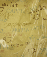 PVC Table Cloth Cappuccino  | Duck Egg (769)