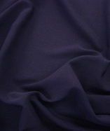 Polyester Peach Skin Fabric | Navy