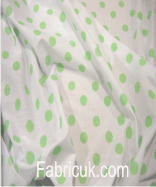 Spots Polka Dots - White Ground