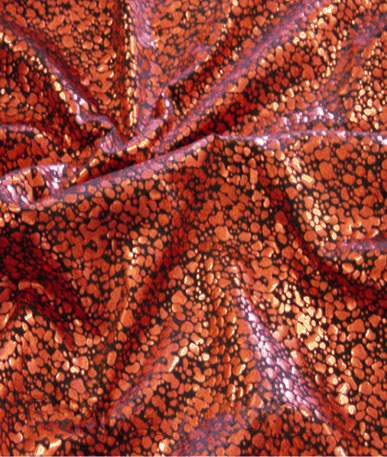 Holographic Splatter/Cheetah Lycra Fabric
