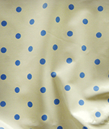 PVC Coated Full Stop Polka Dots