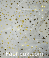 Organza Stars | White Gold Stars