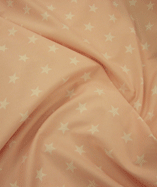 White Stars on Cotton