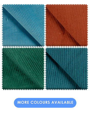 Corduroy Fabric | Black