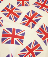 Union Jack Scattered (7oz Drill)  Flags - Scattered Flags