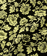 Metallic Jacquard Flowers (X476)