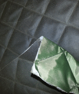 Quilted Antique Waxed Fabric