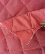 Quilted Antique Waxed Fabric