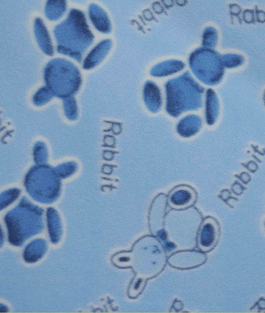 Fun Fleece Rabbits | Blue 13