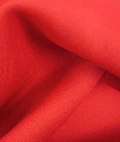 Neoprene Water Resistant Fabric - Red