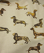 Printed Cotton - Dogs