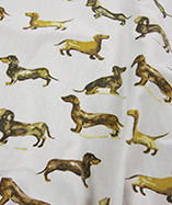Printed Cotton - Dogs