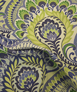 Nikita Folk Style Curtain Fabric