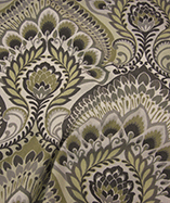 Nikita Folk Style Curtain Fabric