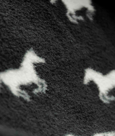 Pony Print Fleece