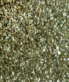 Green/Gold Mix Display Glitter Fabric | Green/Gold