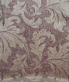 Large Leaf Upholstery Collection | Marsala
