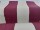 Fabric Color: Burgundy Block Stripe