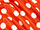 Fabric Color: Red (white spot)