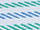 Fabric Color: Blue and Green Pinstripe