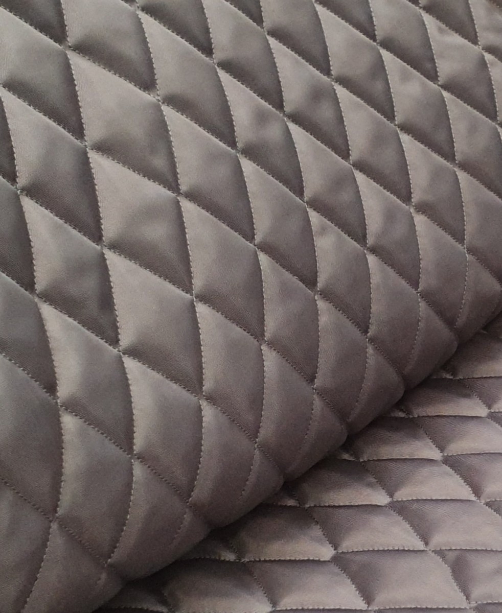 Quilted Fabric Diamond Design Fabric UK