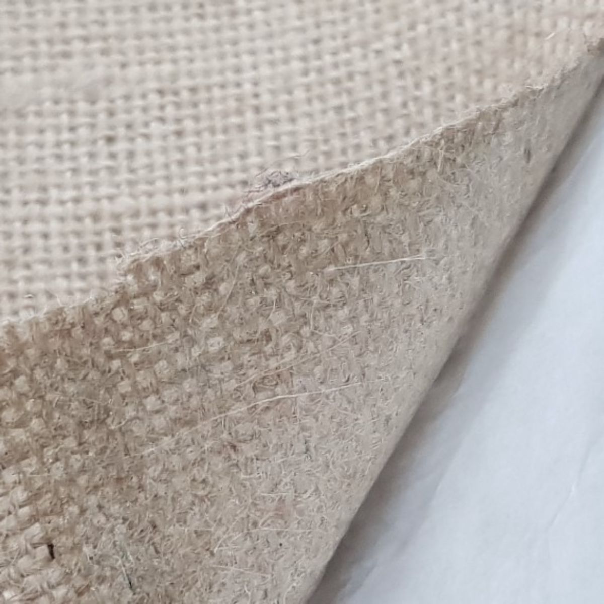Self Adhesive Hessian Fire Retardant Fabric UK