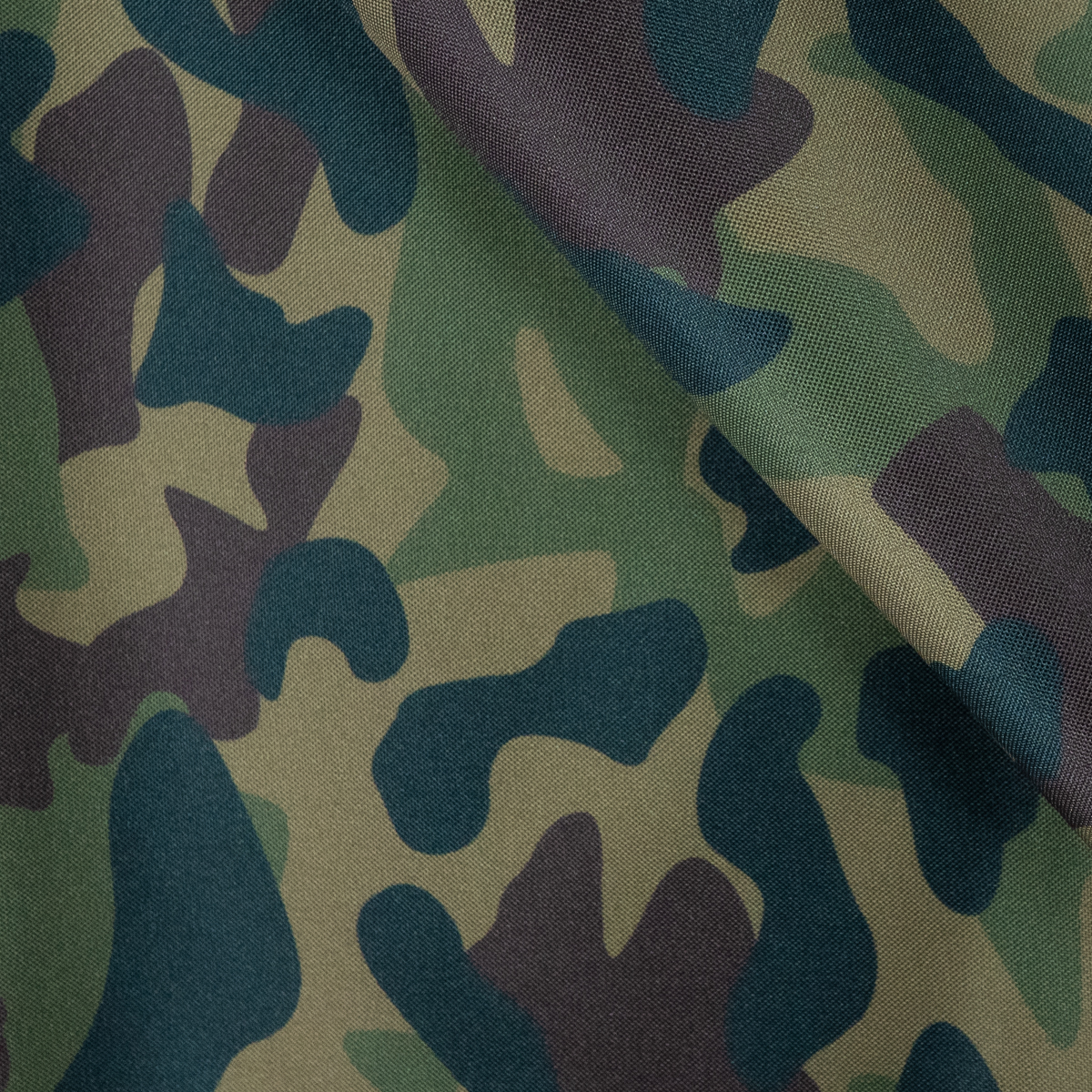 Waterproof Fabric Army Print 7oz Fabric UK