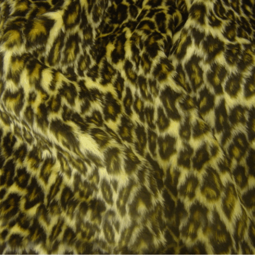 Printed Animal Furs Fabric UK