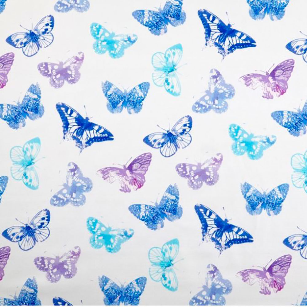 Butterfly Curtain & Upholstery Fabric UK