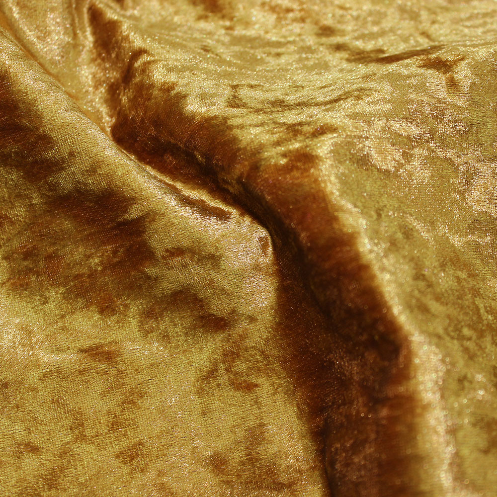 Bling Crushed Velvet Upholstery Fire Retardant Fabric UK