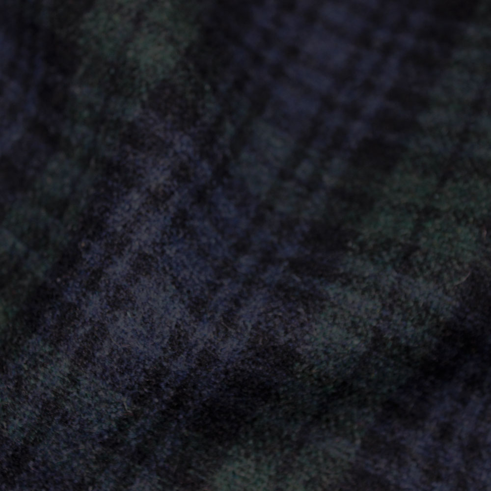 black watch tartan wool fabric