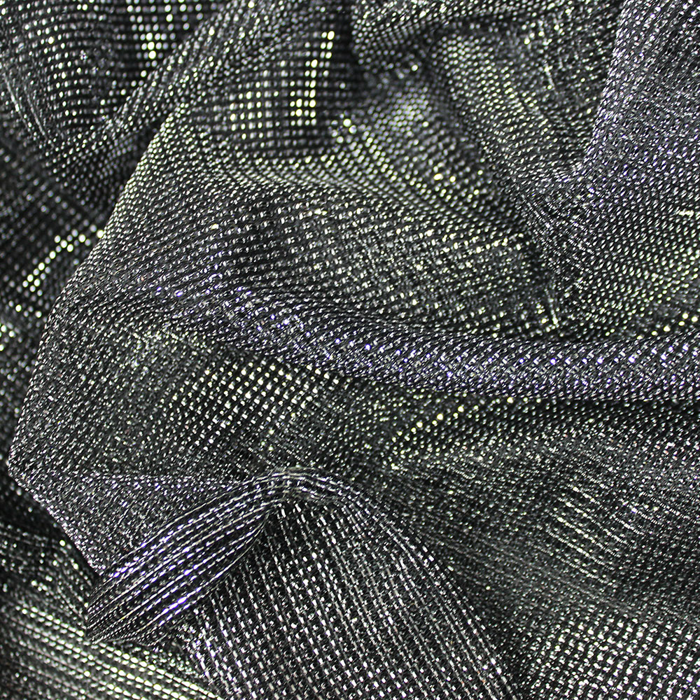 Lurex Metallic Mesh Fabric UK