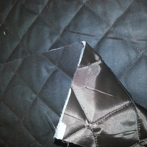 Quilted Antique Waxed Fabric | Fabric UK